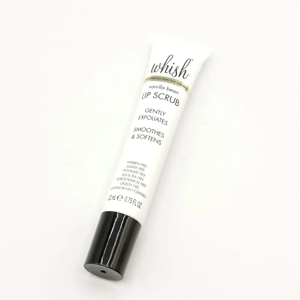 Whish Vanilla Bean Lip Scrub  - Sz 0.75 oz. - NIB